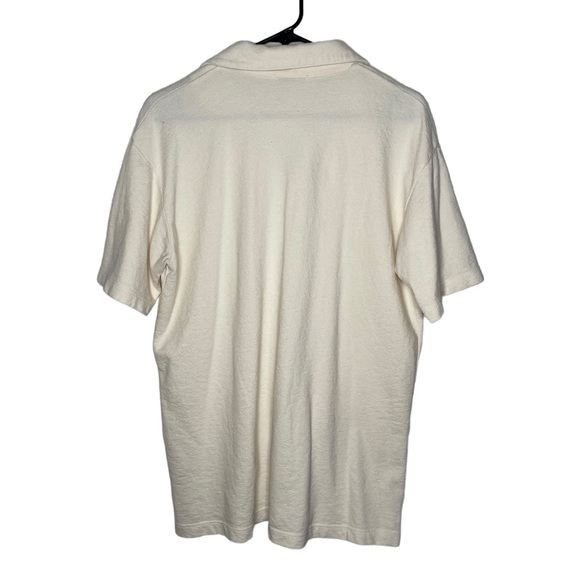 Zara short sleeve button down shirt camp collar - Picture 6 of 7